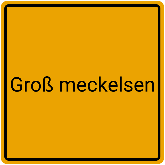 Meldebestätigung Groß Meckelsen